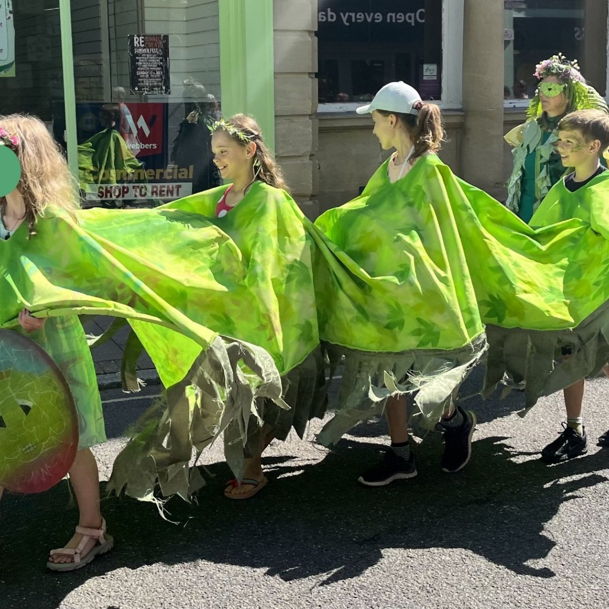 Pilton Bluecoat C of E Academy Bluecoat at the Green Man Festival